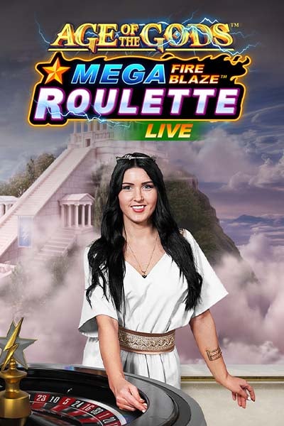 Mega Fire Blaze Age of the Gods Roulette Live
