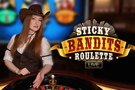 Sticky Bandits Roulette Live